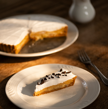 Freshly prepared dessert